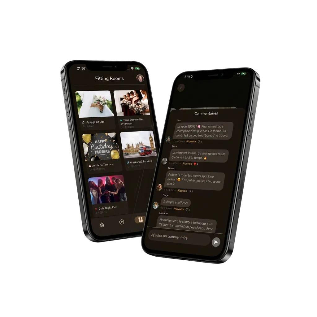 Fitting Rooms and Chat Interface